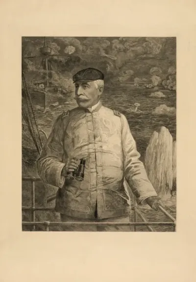 Admiral Dewey On The Bridge