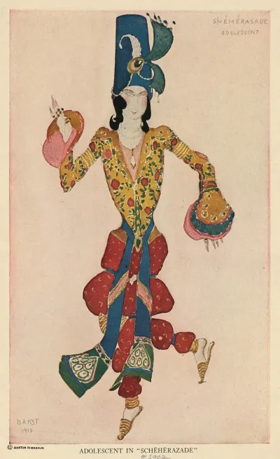 Adolescent In Scheherazade