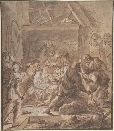 Adoration Of The Shepards