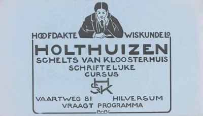 Advertentie Voor Cursus Holthuizen