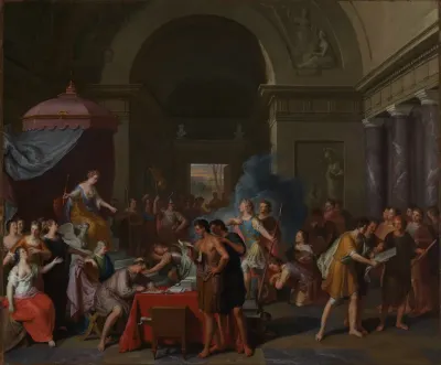 Aeneas Kommt Zu Konigin Dido