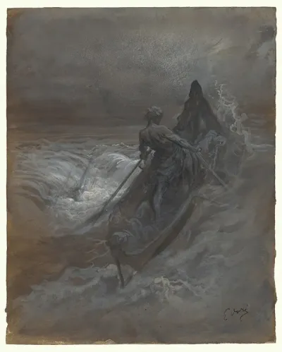 After The Shipwreck Design For An Illustration Of Coleridges The Rime Of The Ancient Mariner