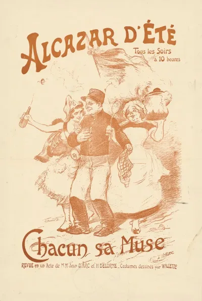 Alcazar Dete Chacun Sa Muse Revue En Un Acte
