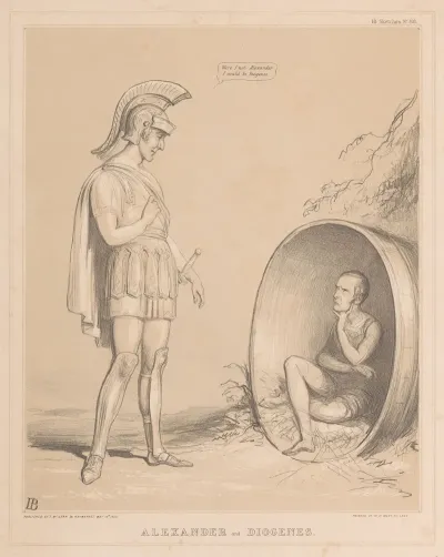 Alexander And Diogenes 4