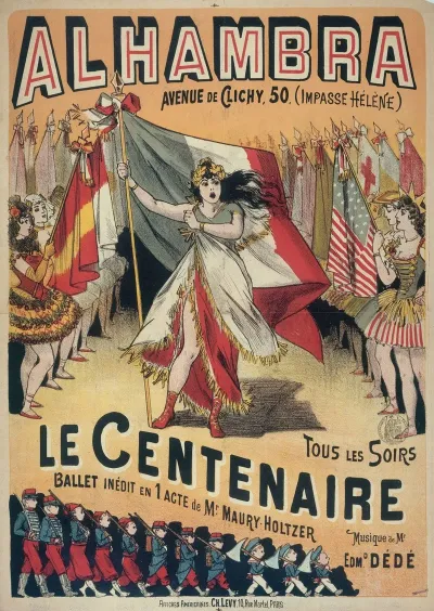 Alhambra Avenue De Clichy50 Impasse Helene Tous Les Soirs Le Centenaire