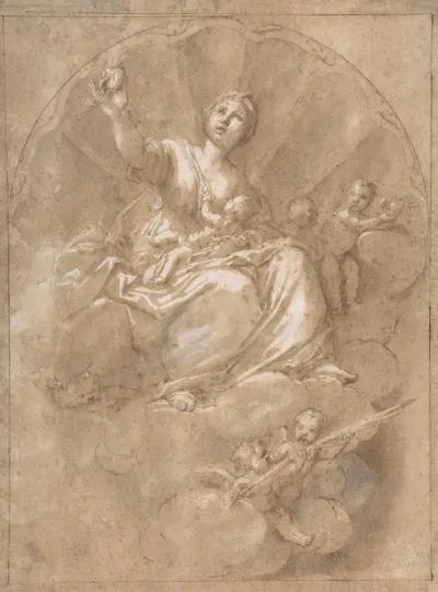 Allegorical Figure Of Charity