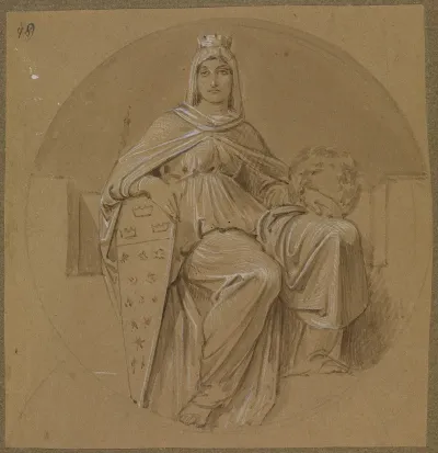 Allegorie Der Stadt Koln