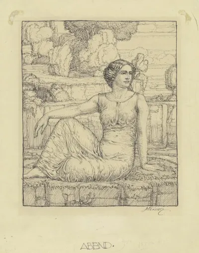 Allegorie Des Abends Vesper
