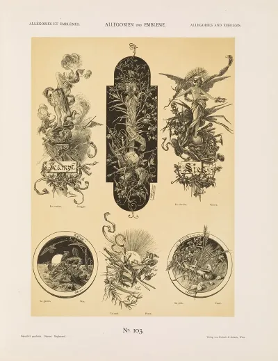 Allegorien Und Embleme Vol I Pl 121