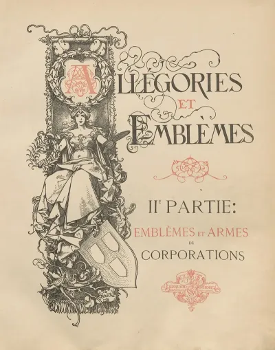 Allegories And Emblems Pl 001