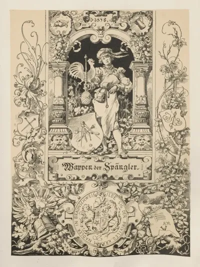 Allegories And Emblems Pl 027