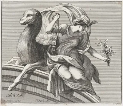 Allegory Of Asia From The Four Continents 2