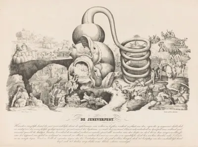 Allegory Of Distilling And Drinking Gin