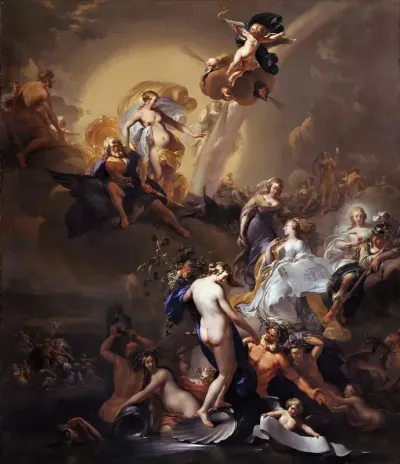 Allegory On The Expansion Of Amsterdam