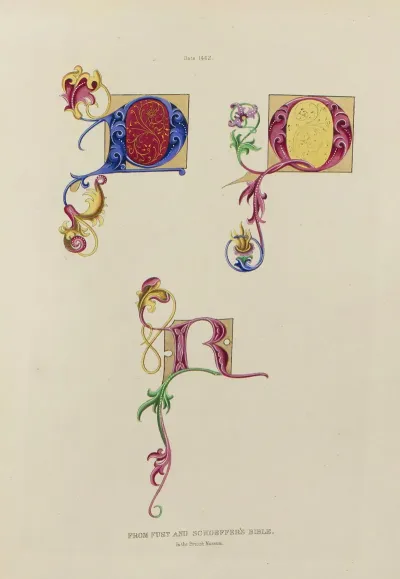 Alphabets Numerals And Devices Of The Middle Ages Pl 15