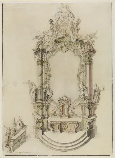 Alternativentwurf Fur Einen Marienaltar