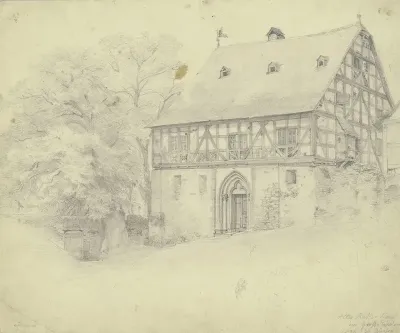 Altes Rathaus In Gros Linden Bei Giesen