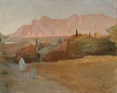 Alupka From The Journey To Crimea