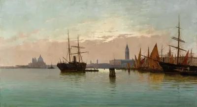 Am Eingang Des Canal Grande