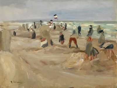 Am Strand Von Noordwijk