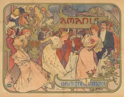 Amants Comedie De M Donnay Theatre De La Renaissance