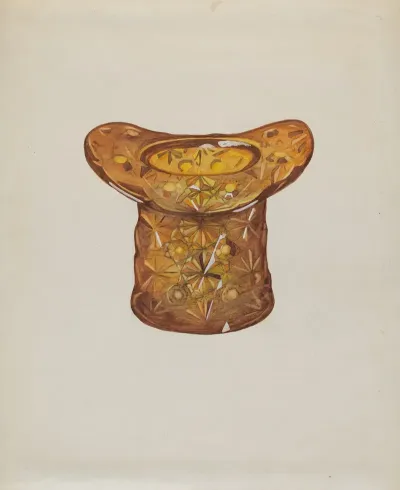 Amber Glass Hat