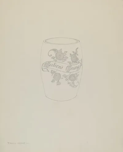 American Bohemian Glass Mug