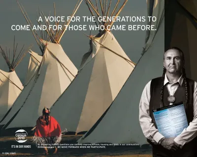 American Indian Mountain And Plains Awareness Poster
