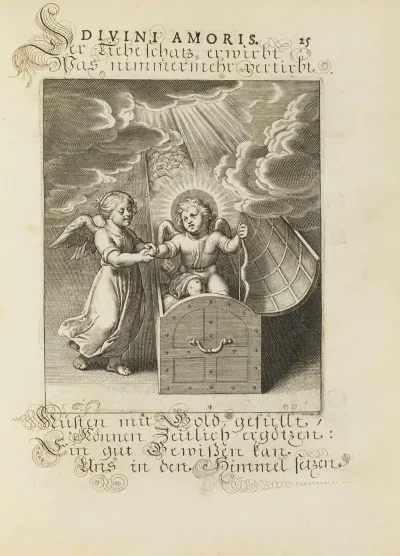Amoris Divini Emblemata Pl 10