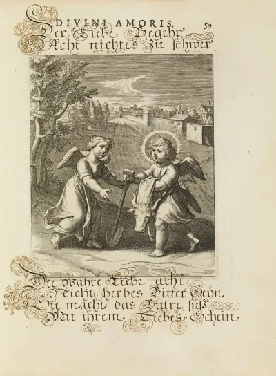 Amoris Divini Emblemata Pl 27