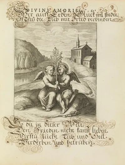 Amoris Divini Emblemata Pl 30