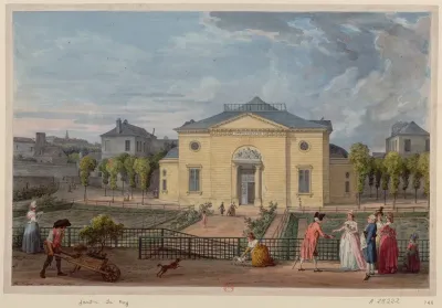 Amphitheatre Dans Le Jardin Du Roy