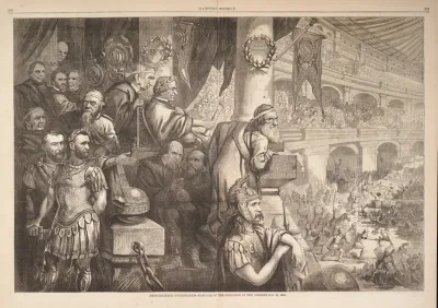 Amphitheatrum Johnsonian Massacre Of The Innocents At New Orleans July 30 1866