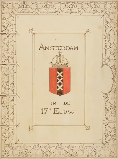 Amsterdam In De 17e Eeuw Zonder Jaar