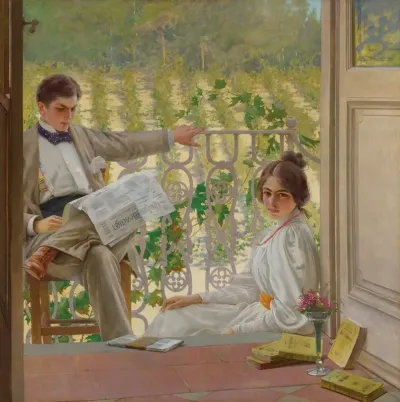 An Afternoon On The Porch