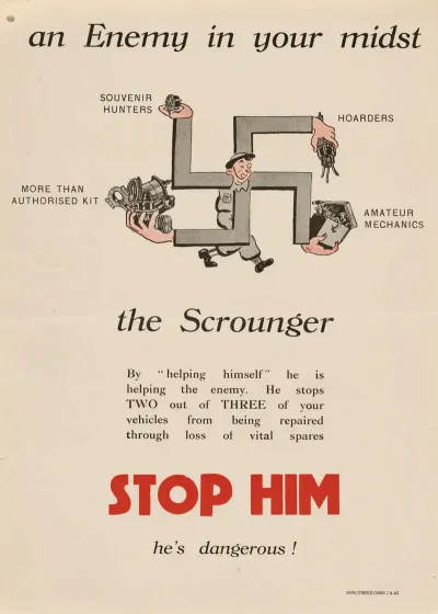 An Enemy In Your Midst The Scrounger