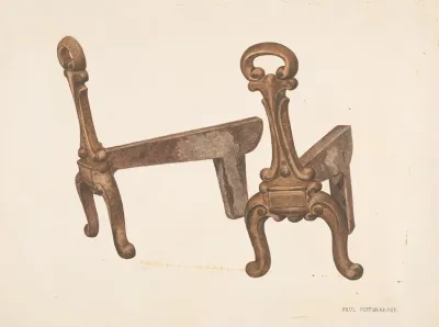 Andiron Or Fire Dog 2