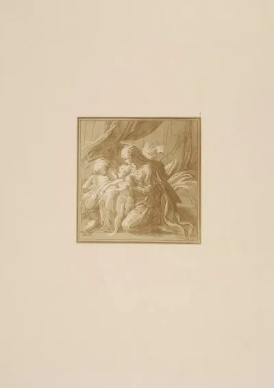 Andrea Schiavone The Holy Family