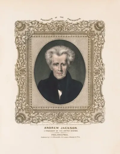 Andrew Jackson 7th President Of The United States
