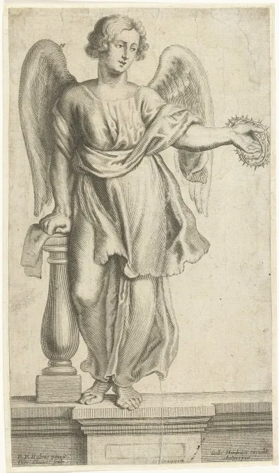 Angel With Crown Of Thorns