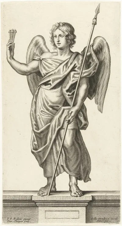 Angel With Lance And Nails
