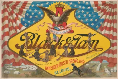 Anheuser Busch Black Tan Prepared Only By Anheuser Busch Brewg Assn