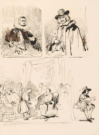 Anna Wijmer Mayor Jan Six Joseph Telling His Dream And A Man With A Lute