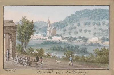 Ansicht Von Kalksburg
