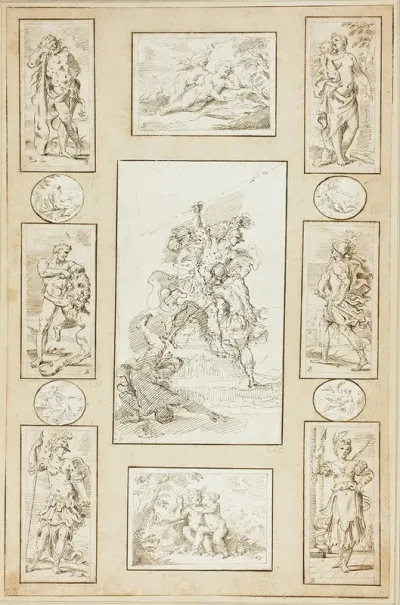 Antique Warriors And Mythological Subjects
