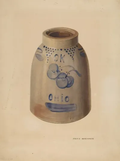 Apple Butter Crock