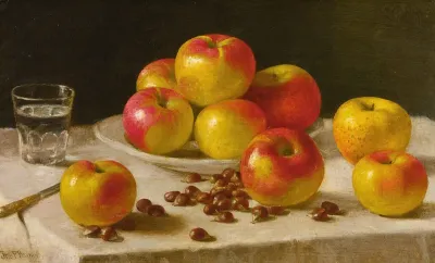 Apples On A Table