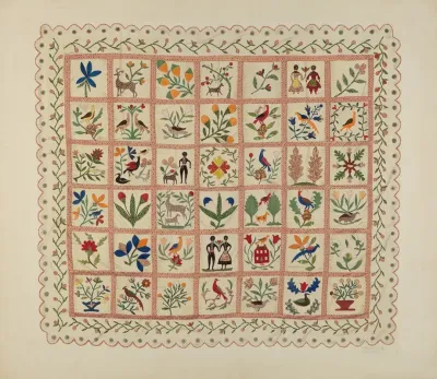 Applique Bedspread