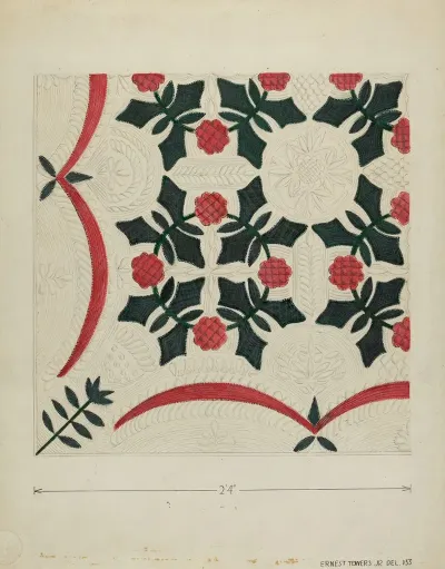 Applique Coverlet