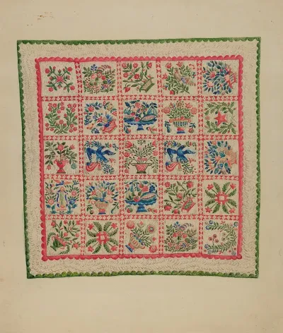 Applique Quilt 14
